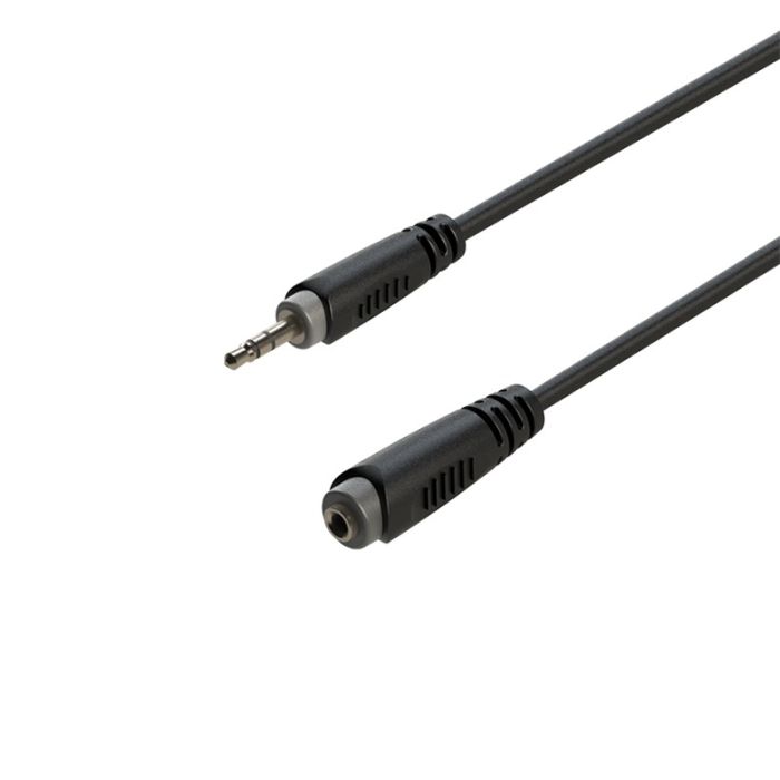 3,5mm stereo ligzda - 3,5mm stereo jack pagarinātāja vads 3 metri