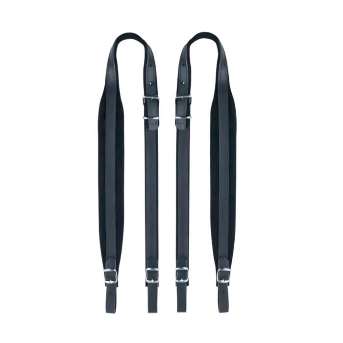 Akordeona siksna melnā krāsā