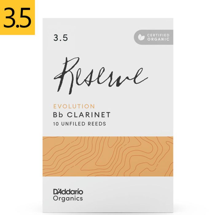 3.5 Organic Reserve Evolution Daddario Bb klarnetes mēlīte