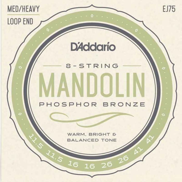 Mandolīnas stīgas Daddario EJ75