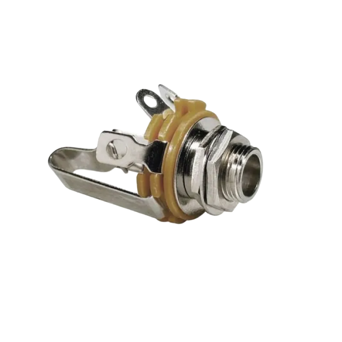 Ģitāras chassis 6,3mm jack ligzda