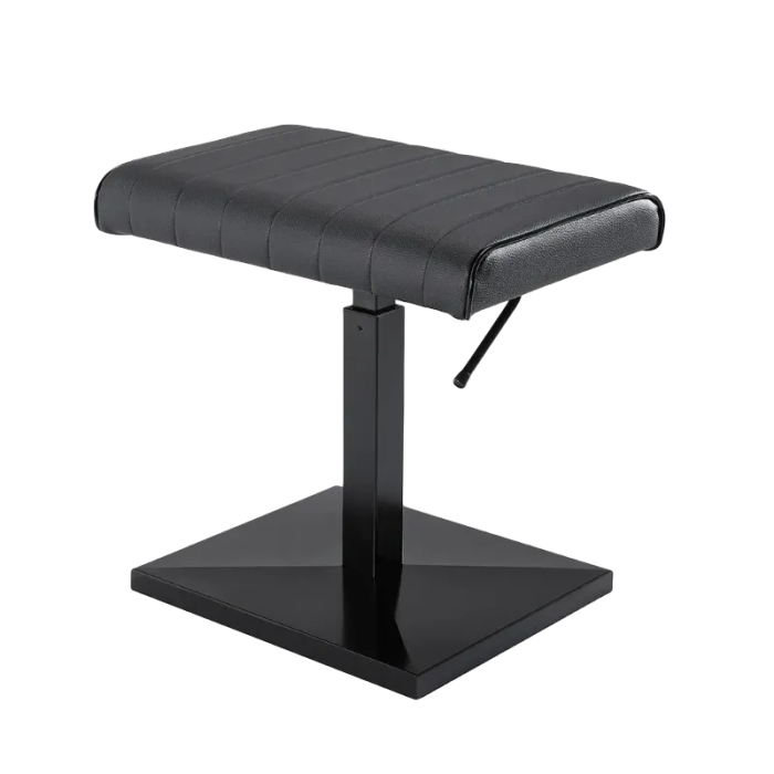 Discacciati 816 hydraulic melns klavieru krēsls