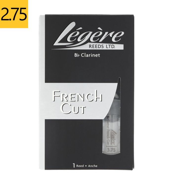 2.75 Legere French Cut Bb klarnetes mēlīte