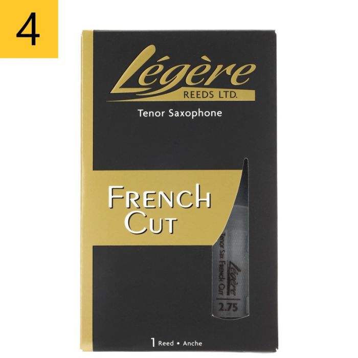 4.00 Legere French Cut tenora saksofona mēlīte
