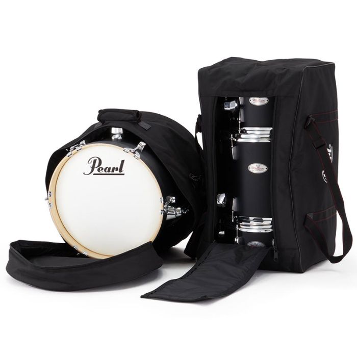 Pearl Midtown drum bags in black color