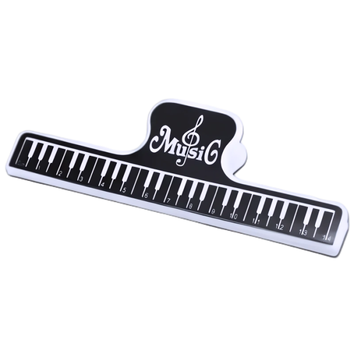 Klipsis Piano melns
