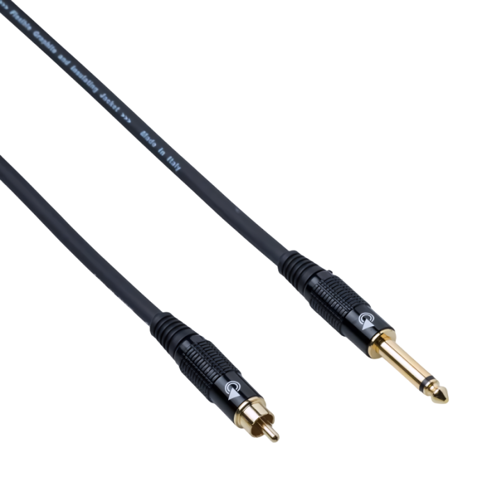 rca uz 6.3mm mono jack
