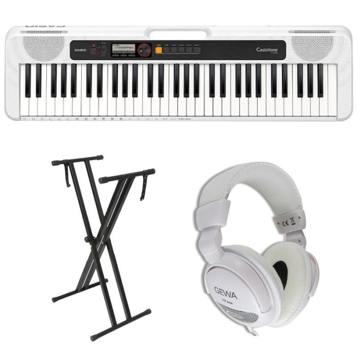 white casio keyboard