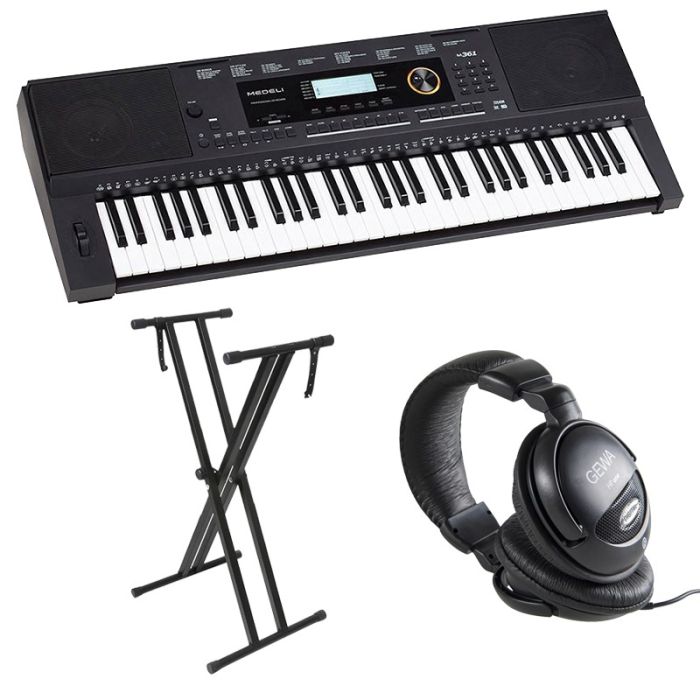 sintezators ar statīvu