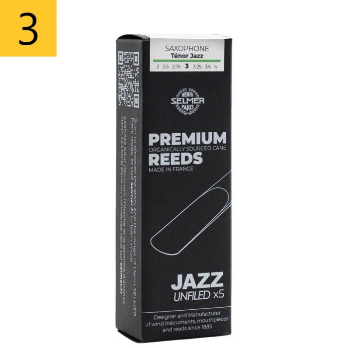 3 Henri Selmer Jazz tenora saksofona mēlīte