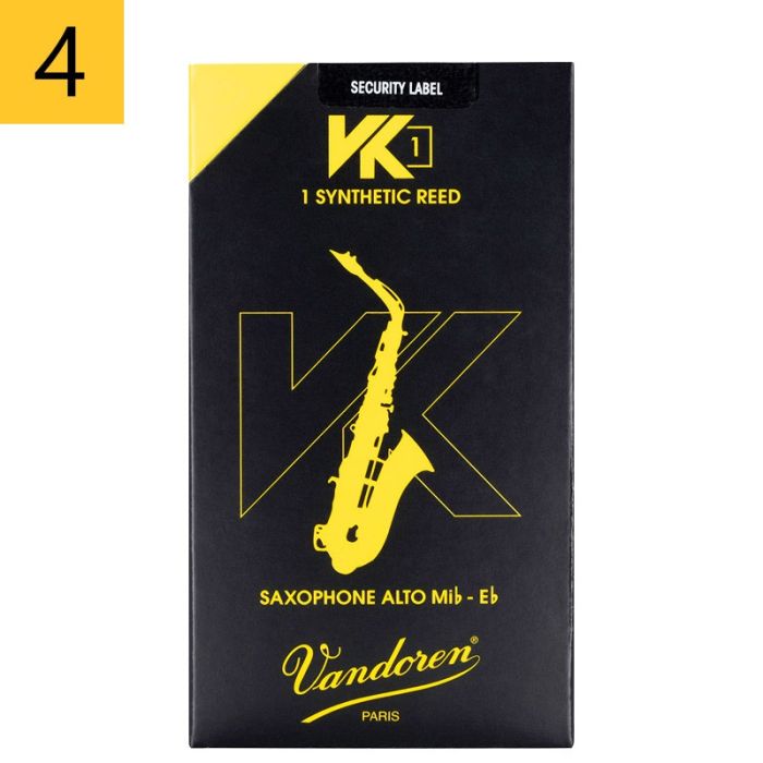 4 Vandoren VK1 alta saksofona sintētiskā mēlīte