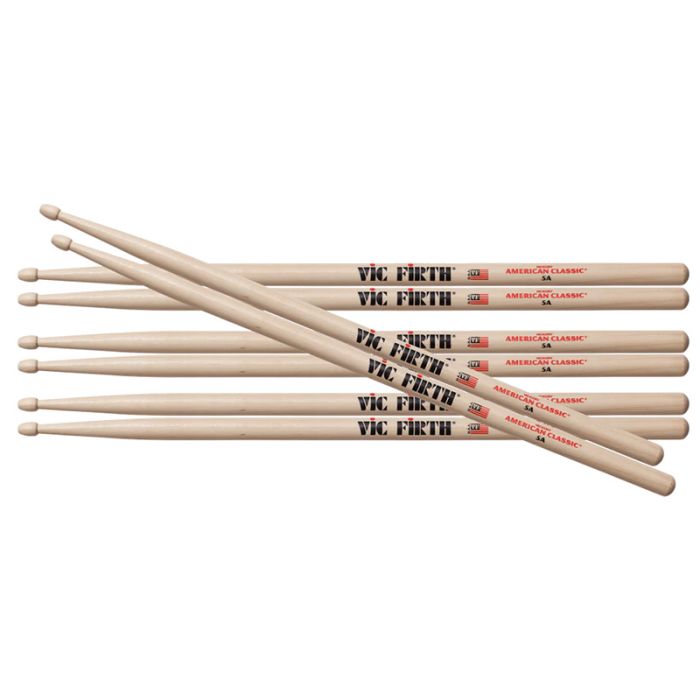 5A Vic Firth Value Pack American Classic bungu kociņi