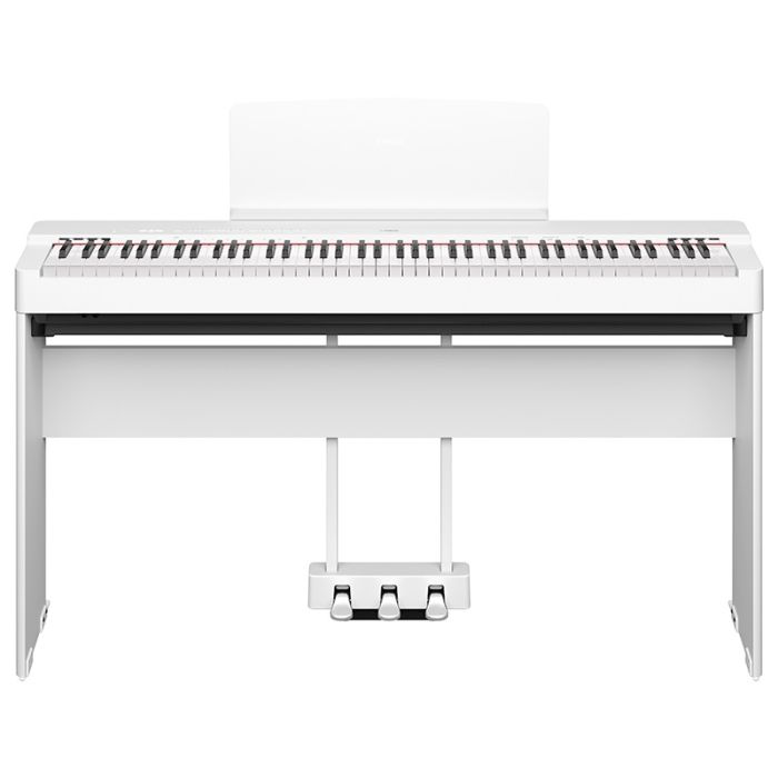 baltas digitālās klavieres yamaha p-225