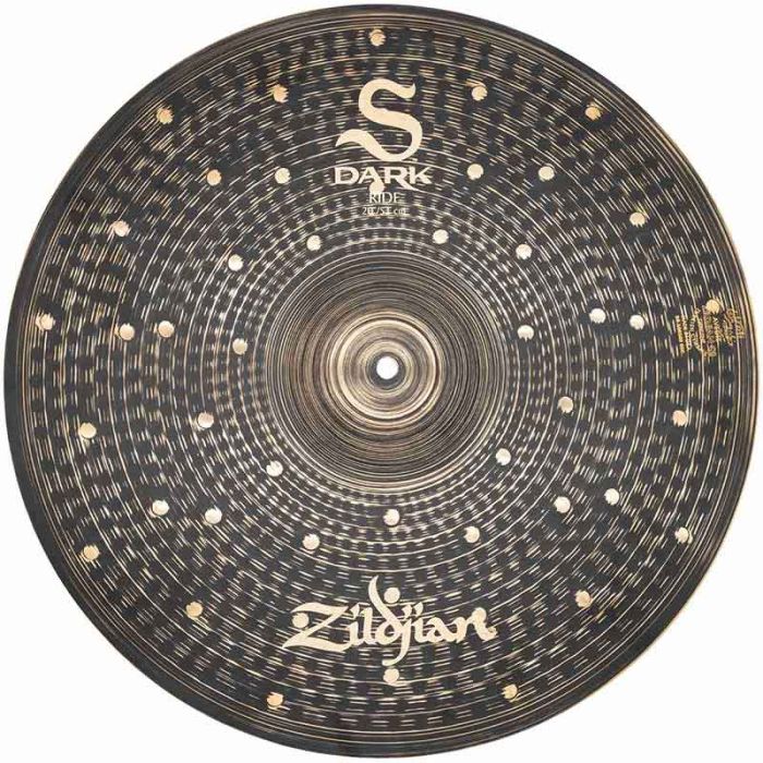 Zildjian S Dark Ride SD20R 20'' collas bungu šķīvis no priekšpuses