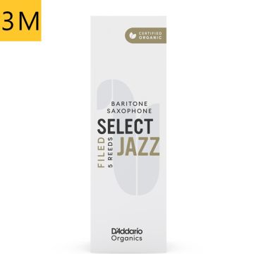3 Medium D'addario Jazz Select Filed baritona saksofona mēlīte