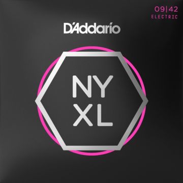 Elektriskās ģitāras stīgas Daddario NYXL0942 (09-42)