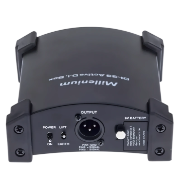 DI Box aktīvais 1 kanāls Bespeco DBX10AC