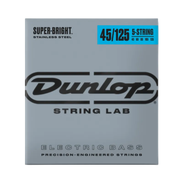 Basģitāras stīgas Dunlop Stainless Steel (45-125)