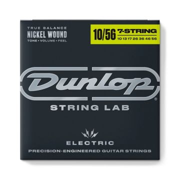 7-stīgu Elektriskās ģitāras stīgas Dunlop DEN1056