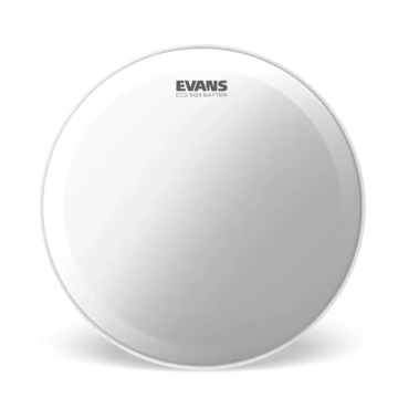 18'' Evans EQ3 Frosted basbungu plēve