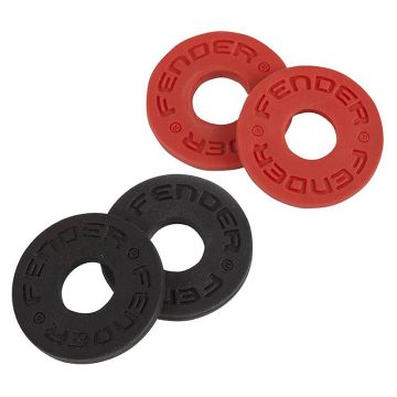 Fender Black Strap Block Black and red