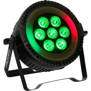 RGB LED gaisma 7 x 6W PAR Wash
