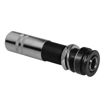 Ģitāras end-pin 6,3mm jack ligzda melna