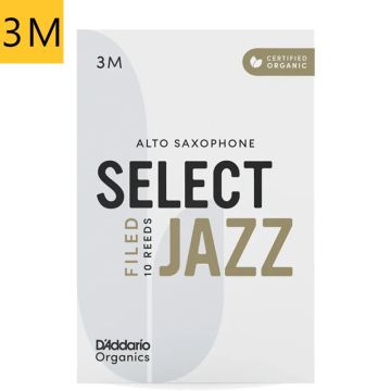 D'addario Select Jazz Filed RSF10ASX3M