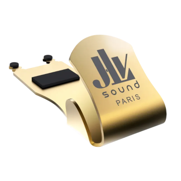 JLV Brushed Brass alta saksofona iemutņa aizsargs