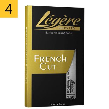 3.75 Legere French Cut baritona saksofona mēlīte