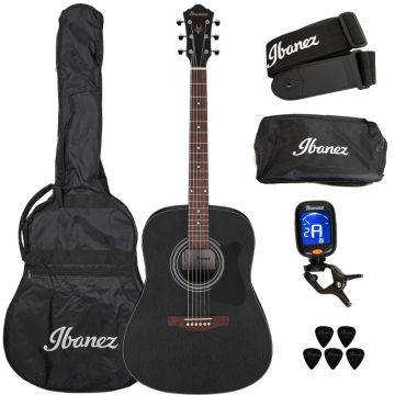 Akustiskā ģitāra komplekts Ibanez V54NJP-WK