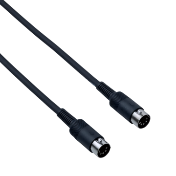 MIDI vads 5 metri Bespeco CM500P 5-pin