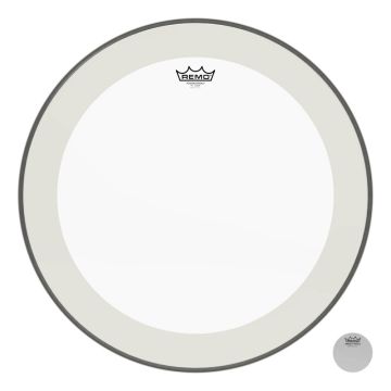 22'' Remo Powerstroke P4 Clear basbungas plēve