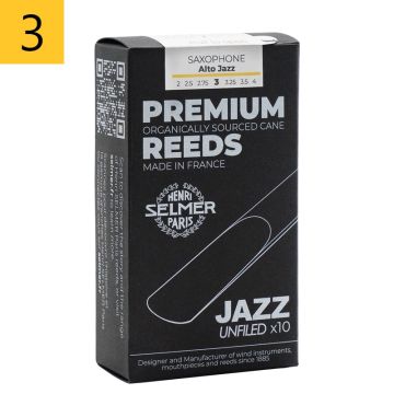 3.25 Henri Selmer Jazz alta saksofona mēlītes
