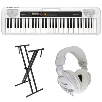 white casio keyboard