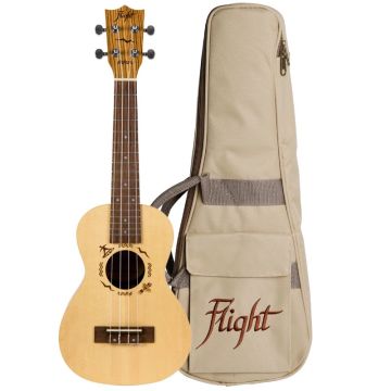 Flight DUC-525-EQ-SP ZEB ukulele ar somu