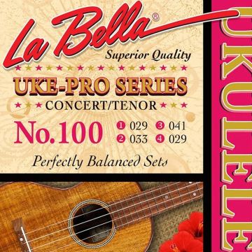 Koncerta un tenora ukuleles stīgas La Bella L-100