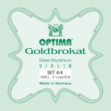 4/4 Vijoles stīgas Optima Goldbrokat 1000