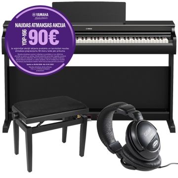 melnas digitālās klavieres