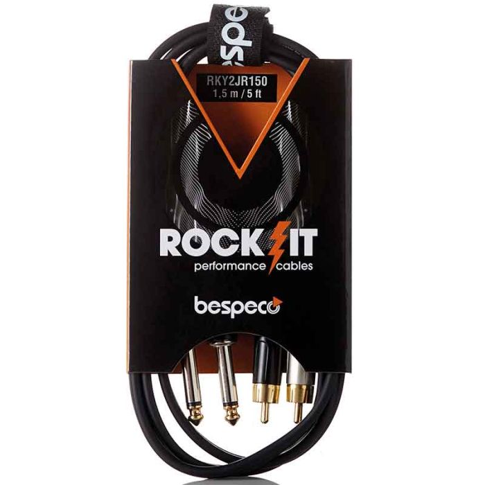 3mm mono jack x2 - RCA male x2 vads 1