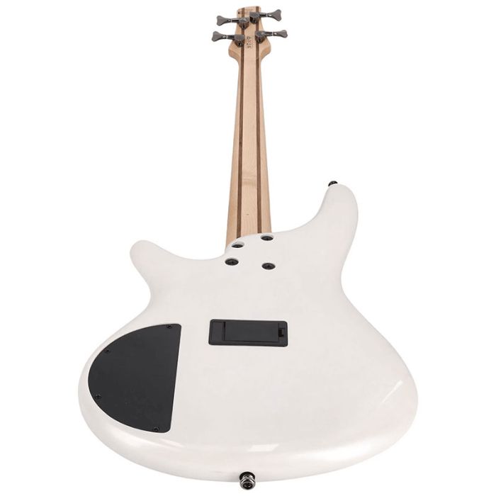 Ibanez SR300E-PW baltas basģitāras aizmugure