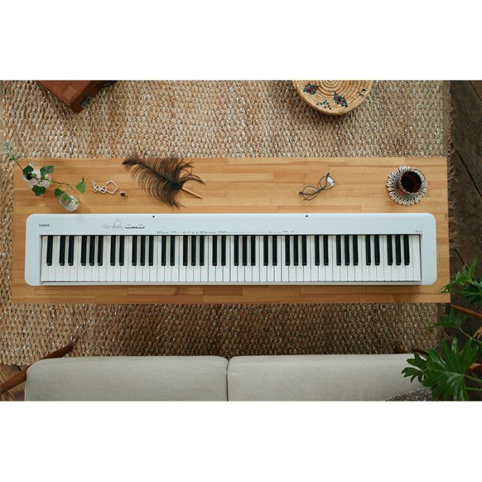 Baltas digitālās klavieres Casio CDP-S110