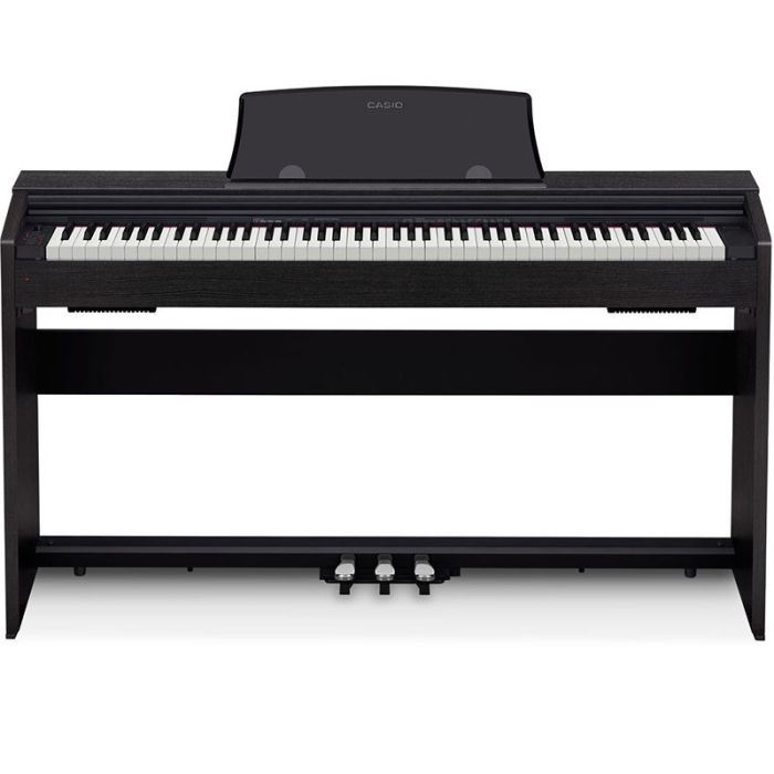 Casio melnas digitālās klavieres