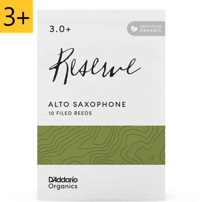 3+ Organic Reserve Daddario ODJR10305 alta saksofona mēlīte