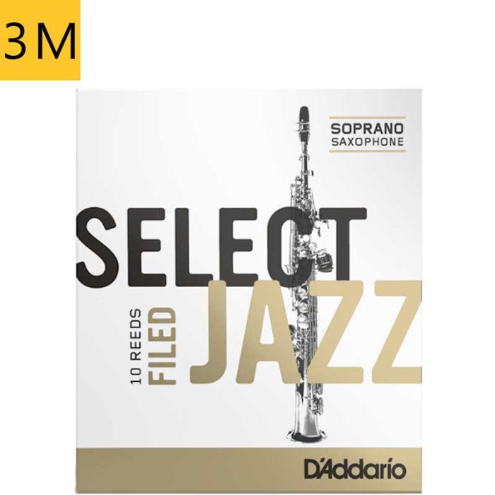 3 Medium Daddario Select Jazz Filed