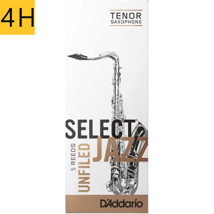 4 Hard Daddario Select Jazz Unfiled RRS05TSX4H tenora saksofona mēlīte