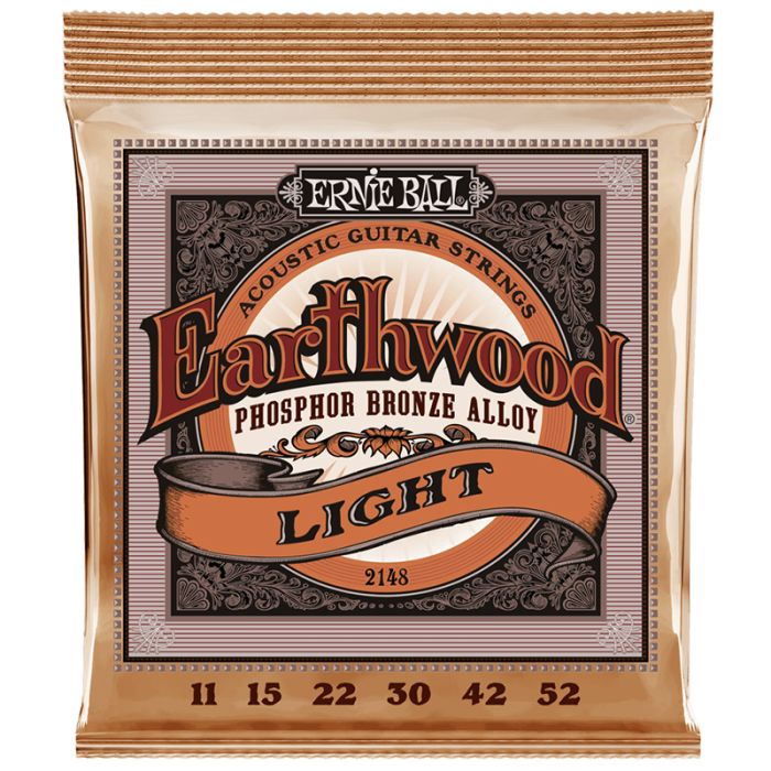 Akustiskās ģitāras stīgas Ernie Ball Earthwood 2148 (11-52)