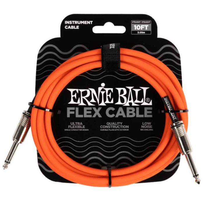 Instrumentu vads 3 metri Ernie Ball Flex 6416