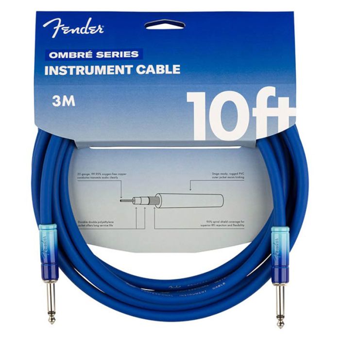 Fender 10' Ombre Belair Blue cable