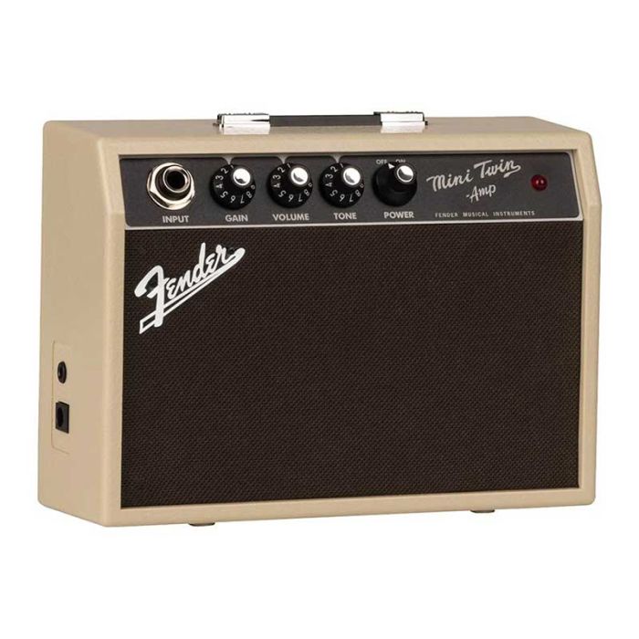 Fender Mini 65 Blonde side view